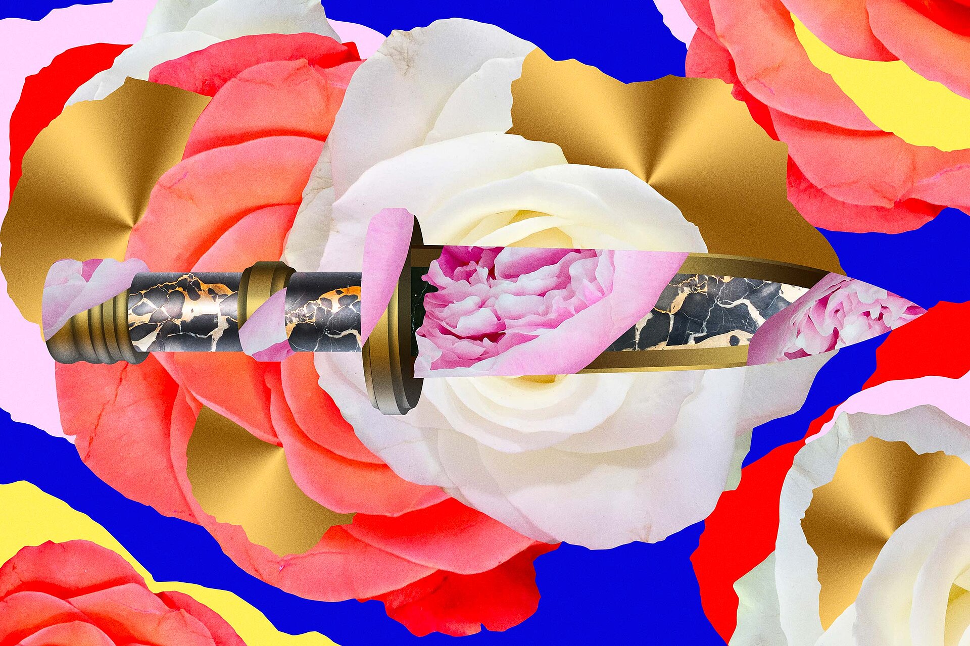 Melanie JeanRichard knife flowers colors branding bern